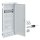 Hager Multimedia Volta HWV VH48NW 4reihig m.geschlitzter Stahlblechtr