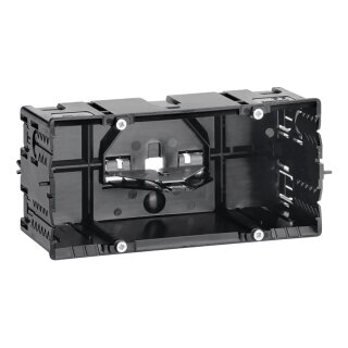 Hager Gerteeinbaudose 2fach GLS55002 Energie f.BR C-Profil f.Schalterprogramm