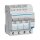 Hager Fi-LS 3X 1P+N 6kA C-16A ADZ366D 30mA Typ A QuickConnect