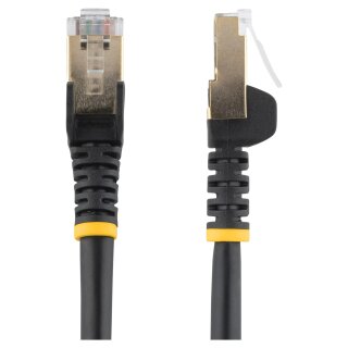 STARTECH.COM 7,5m CAT6a-Kabel - Schwarz - RJ45-Ethernet-Kabel - Snagless - STP - Kupferdraht - 10 Gbit 6ASPAT750CMBK