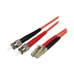 StarTech 5m Multimode 50/125 Duplex Fiber Patch Cable LC...