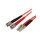 StarTech 5m Multimode 50/125 Duplex Fiber Patch Cable LC - ST