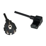 Logilink Netzkabel CEE7/7 Stecker auf C13 Buchse, 3m schwarz