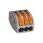 WAGO 222-413 CLASSIC-Verbindungsklemme, fr alle Leiterarten,max. 4 mm,grau