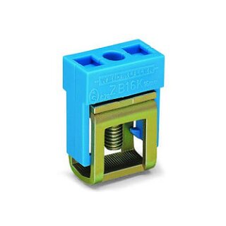 WAGO 210-281 Anschlussklemme,blau
