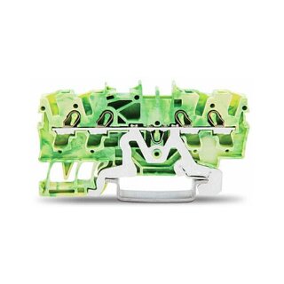 WAGO 2002-1407 4-Leiter-Schutzleiterk- lemme,2,5 mm