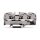WAGO 2016-1301 3-Leiter-Durchgangsklemme ,16mm,fr Anwendungen Ex e II geeignet