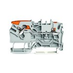 WAGO 2102-5201 2-Leiter-Durchgangsklemme ,mit Hebel und...