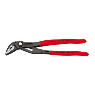 Cobra ES 87 51 250, 250mm, Rohr- / Wasserpumpen-Zange (rot, Wasserpumpenzange, 25-fach verstellbar)