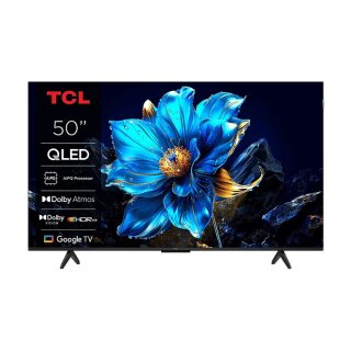 50" TCL 50T69C 126 cm, schwarz, UltraHD/4K, Triple Tuner, Google TV
