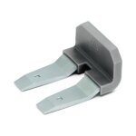 WAGO 285-450 Brcker,isoliert,grau
