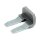 WAGO 285-450 Brcker,isoliert,grau