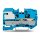 WAGO 2010-7114 1-Leiter-N-Trennklemme,10 mm,Push-in CAGE CLAMP ,blau