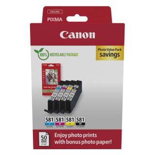 Canon 2106C006 Schwarz, Cyan, Magenta, Gelb