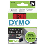 Dymo Farbband - S0720720 - 40917 - schwarz auf rot - 9mm...