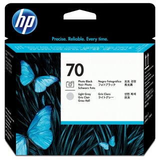 HP Printhead No 70 HP70 HP 70 Black Schwarz + Light Grey (C9407A)
