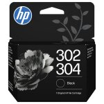 HP 302/304 Black Original Ink Cartridge Schwarz 120Seiten