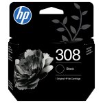HP 308 Black Original Ink Cartridge Schwarz 160Seiten