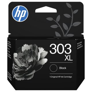 HP 303XL High Yield Black Original Ink Cartridge Schwarz 12ml 600Seiten