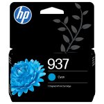 HP 937 Cyan Original Ink Cartridge Cyan 800Seiten