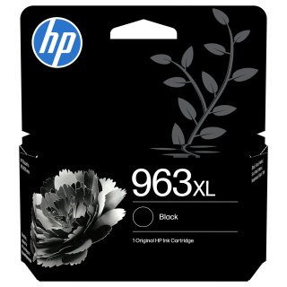 HP 963XL High Yield Black Original Ink Cartridge Schwarz 47,86ml 2000Seiten