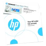 HP Adv Photo Paper Glossy 4x12in10Sht