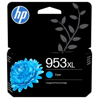 HP 953XL High Yield Cyan Original Ink Cartridge Cyan 18ml 1450Seiten