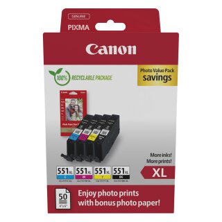 Canon 6443B008 Schwarz, Cyan, Magenta, Gelb