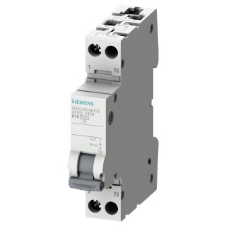 Siemens AFDD-MCB B16 2pol 5SV6016-6KK16 230V 1TE Brandschutzschalter