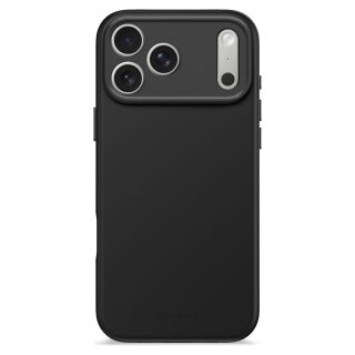 Decoded AntiMicrobial Silicone Backcover iP 17 Pro Max Black