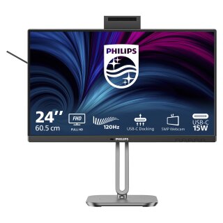 60,5 cm (23.8") 1920 x 1080 Pixel Philips 24B2U4301H/00 16:9 Full HD IPS 4 ms 120 Hz DisplayPort HDMI USB-Hub Pivot Height VESA Speaker