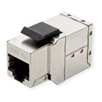 ROLINE RJ-45 Kupplung geschirmt, Cat.6A (Class EA)