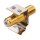 ROLINE RCA-Keystone-Kupplung, Metall, wei