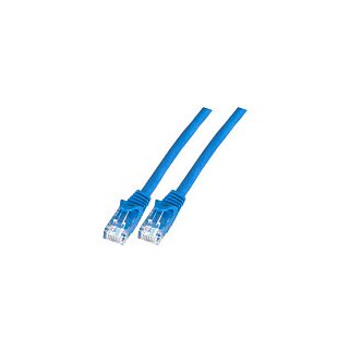 EFB RJ45 Patchkabel Cat.6 U/UTP LSZH CCA blau 15m