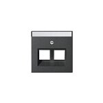 GIRA 264028 Abdeckung BSF Modular Jack 30° 2fach...
