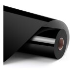 LOKLiK Permanent Klebefolie Vinyl Glänzend - Schwarz...