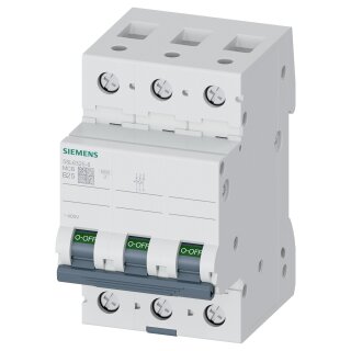 Siemens Automat B 25A 5SL63256 400V 6kA 3p