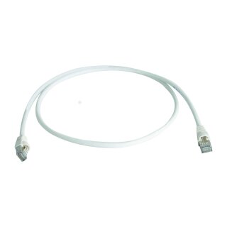 Telegärtner Patchkabel S/FTP Cat.6A MP8 FS500 LSZH wei 2,0m