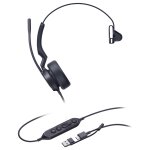 Yealink Headset UH44 Mono USB-C/A