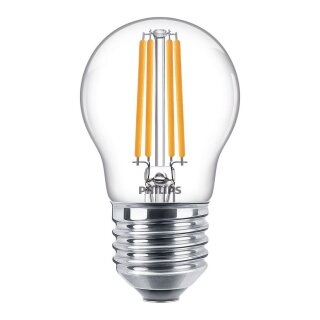 Philips Classic LEDluster Tropfenlampe 806lm 6,5W 2700K E27