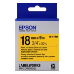 Epson LabelWorks LK-5YBW - Schwarz auf Gelb - Rolle (1,8...