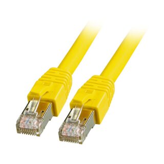 EFB RJ45 Patchkabel Cat.8.1 S/FTP LSZH BC gelb 2m