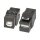 EFB USB2.0 Snap-In Adapter schwarz A Buchse /B Buchse