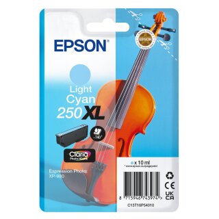 EPSON Tinte light cyan 10.0ml XP 980, 250XL