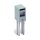 WAGO 285-435 Brcker,isoliert,grau