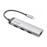 USB-C Verbatim Multiport HUB 4-Port USB 3.2 GEN 1Type A