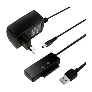 Logilink Adapter USB 3.0 > SATA mit OTB m. NT