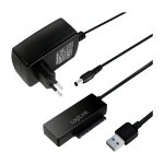 Logilink Adapter USB 3.0 > SATA mit OTB m. NT