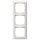 Siemens 5TG25530 DELTA line Rahmen 3fach 222x80mm titanwei
