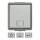 Siemens 5TD4701 DELTA Taster flche IP44 AP dgr/hgr 10A 250V 66x75mm
